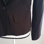 Bandolino Black Stretch Blazer Size 8 Petite Photo 3