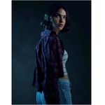 BDG Brendan Plaid Flannel Crop Top Long Sleeve Shirt Urban Outfitters Small Photo 6