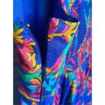 NWT JCrew Floral Tropical Square Neck Midi Dress Blue Size 8 Photo 12