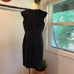 J.Crew  x 365 Woven Speckled Knit Cap Sleeve Knee Length Dress Size 10 Photo 2
