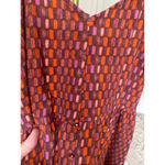 Universal Threads Universal Thread Midi Dress Tie-Back Button Euro Summer Scandi Coastal Cowgirl Photo 9