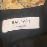 Bailey 44 Black Floral Midi Dress Spaghetti Straps Made In USA Size 0 Photo 2