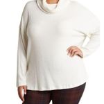 Sanctuary  Staying Cozy Cowl Neck Tunic - Milk - Size 1X Photo 0