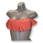 O'Neill O’Neill Size Medium Ruffle Coral Bikini Top. New With Tags Photo 0