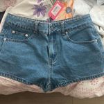 Edikted Edited Bow Pocket Denim Shorts  Photo 2