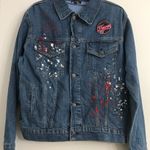 WNBA Indiana Fever Caitlin Clark #22 Denim Jacket Photo 0