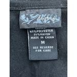 Daytrip Blouse Medium Sheer Western Boho Drape Cowgirl Rockabilly Photo 4