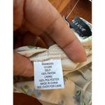 PacSun  Kendall & Kylie Size M Handkerchief Crop Top Tie Back Yellow Ditsy Floral Photo 4