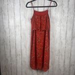 Tabitha Webb ‎ Dress Size 4 Red Daisy Sun Floral Slip Bloomcore Festival Flowy Photo 3
