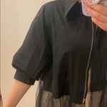 Black Tulle jacket. Fits S Photo 7