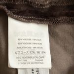 Madewell ‎ Gray Velvet Choker V Neck Blouse Top Size Small Velour Photo 9