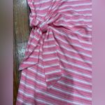 Talbots  Pink and White Striped Top Photo 1