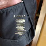 NWOT LIVELY The Active Cross Back Sports Bralette Black Size Small Photo 5