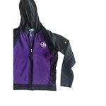 Ralph Lauren Active LRL Purple Black Hoodie Sweatshirt Size M Photo 6