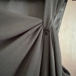 David Meister  | Black Asymmetrical Neckline and Hemline Little Black Dress | 14 Photo 1