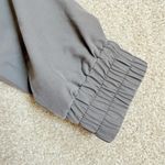 Magaschoni  Olive Green Lightweight Sateen Full-Zip Bomber Field Jacket Womens XS Photo 5