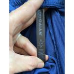 Gaiam  Blue Tie Waist Wide Leg Stretch Yoga Workout Activewear Lounge Pants Small Photo 5