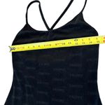 SKIMS Logo Velour Slip Dress in Onyx Black Size Large Photo 10