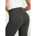 Betabrand Classic Dress Pant Yoga Pant Straight in Charcoal Photo 1
