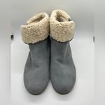 Coldwater Creek  Walk With Me Summit Suede Boots Gray Size 7W Photo 10