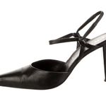Prada Leather Slingback Pumps Photo 0