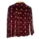 Citron Santa Monica | S | Velvet Top Jacket Blazer Embroidered Women's Pink Photo 2