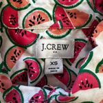 J.Crew Watermelon Print Sleeveless Button down Blouse Women’s size XS summer Photo 2