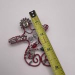 Handmade Wire Work Hand Crafted Beaded Brooch / Pin Photo 2