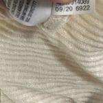 American Eagle AE  Cream Waffle Knit Long Sleeve Henley Tee XS Oversized Photo 11