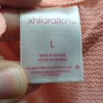 Xhilaration Womens Size Large Pink Palm Pom Pom Trim Kaftan V-Neck Swim Cover-Up Photo 6