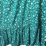 Avenue Cameron off shoulder ditsy floral dress SIZE 18 TURQOUISE A LINE Photo 4