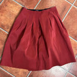 Jil Sander  Silk Pleated A Line Skirt Photo 0