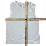 NWT J. Crew Factory Women's White Girlfriend Pocket Tank Top Crew Neck Size M Size M Photo 4