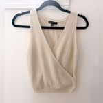 Banana Republic  Draped Wrapped Sweater XS Ribbed Knit Top Vest Office Minimalist Photo 1