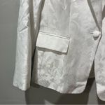 Preston & York NEW  blazer Jacket Brocade White Size 12 Party Holiday Cocktail Photo 3