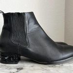 Miista Ashlynn Leather Ankle Boots Size 37 US 7 Black Photo 0