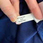 J.Crew Navy Blue Poplin Halter Photo 8