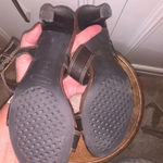Aerosoles  Trot Around brown‎ leather heeled sandals 10M Photo 4