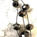 Kenneth Cole black beaded necklace Photo 8