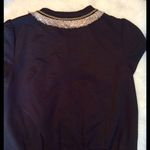 BCBGMAXAZRIA  Jacket With Gold‎ Chain Trim Photo 3