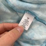 LOGO By Lori Goldstein Logo Lori Goldstein Blue Tie Dye Crochet Kimono Open Front Cardigan M Sweater Photo 4