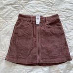 American Eagle NWT: muted purple  corduroy mini skirt Photo 1