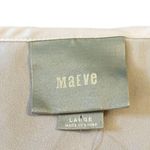 Anthropologie  Maeve White Braided V-Neck Top Women’s Size Large Photo 7