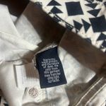 J.Crew Black and White Aztec Patterned Pants women 28 ‘toothpick’ style Photo 7