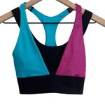 Nike Dri-Fit LIGHT-SUPPORT LAYERED
SPORTS BRA CACTUS FLOWER Size XS New Photo 2