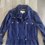 MICHAEL Michael Kors Size Small Navy Blue Utility Jacket. Photo 2
