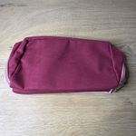 Mary Kay Makeup Bag Pouch Lilac Maroon Pink Flower Zippered Vanity Travel Case Photo 2