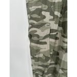 Woman Within Plus Size 28W Convertible Length Cargo Pant Green Camo Pullon Photo 6