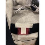 Lisa Todd Sweater Womens XS Navy Blue Short Sleeve Cotton Cashmere Pullover Top Photo 1