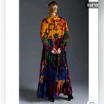 Anthropologie  Siddhartha Bansal Button-Front Tiered Floral Maxi Dress Si… Photo 2